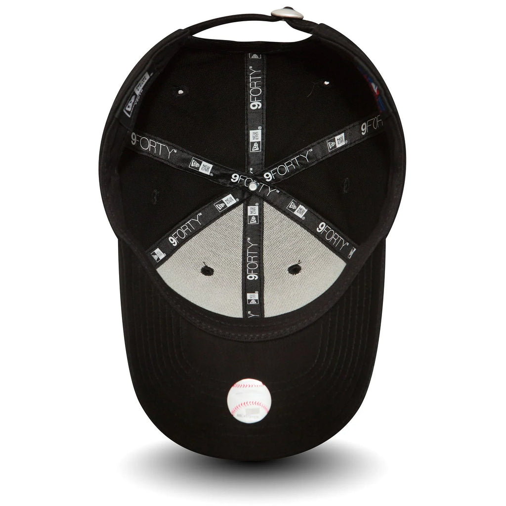 NEW ERA KIDS 9FORTY MLB NEW YORK YANKEES BLACK / WHITE CAP