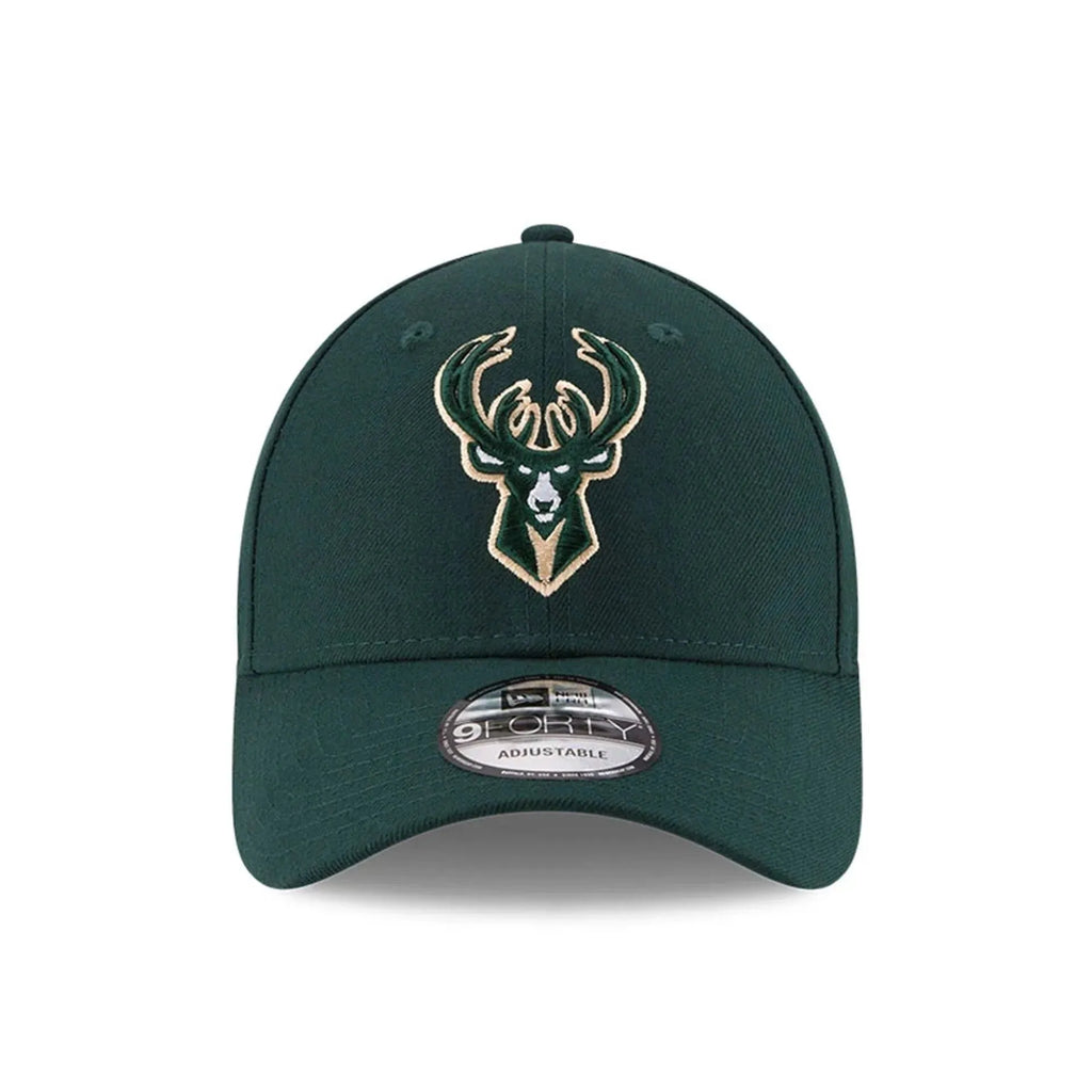NEW ERA KIDS 9FORTY NBA MILWAUKEE BUCKS DARK GREEN CAP - FAM