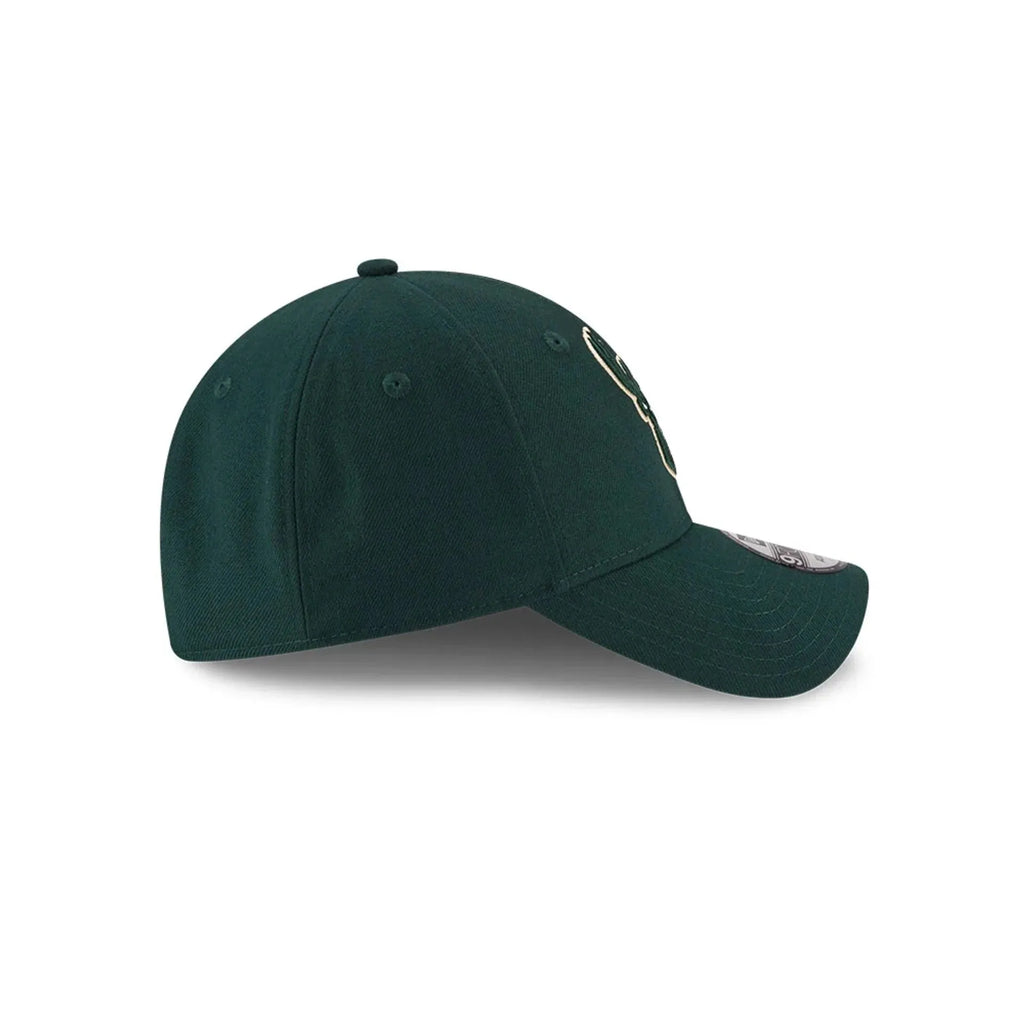 NEW ERA KIDS 9FORTY NBA MILWAUKEE BUCKS DARK GREEN CAP - FAM