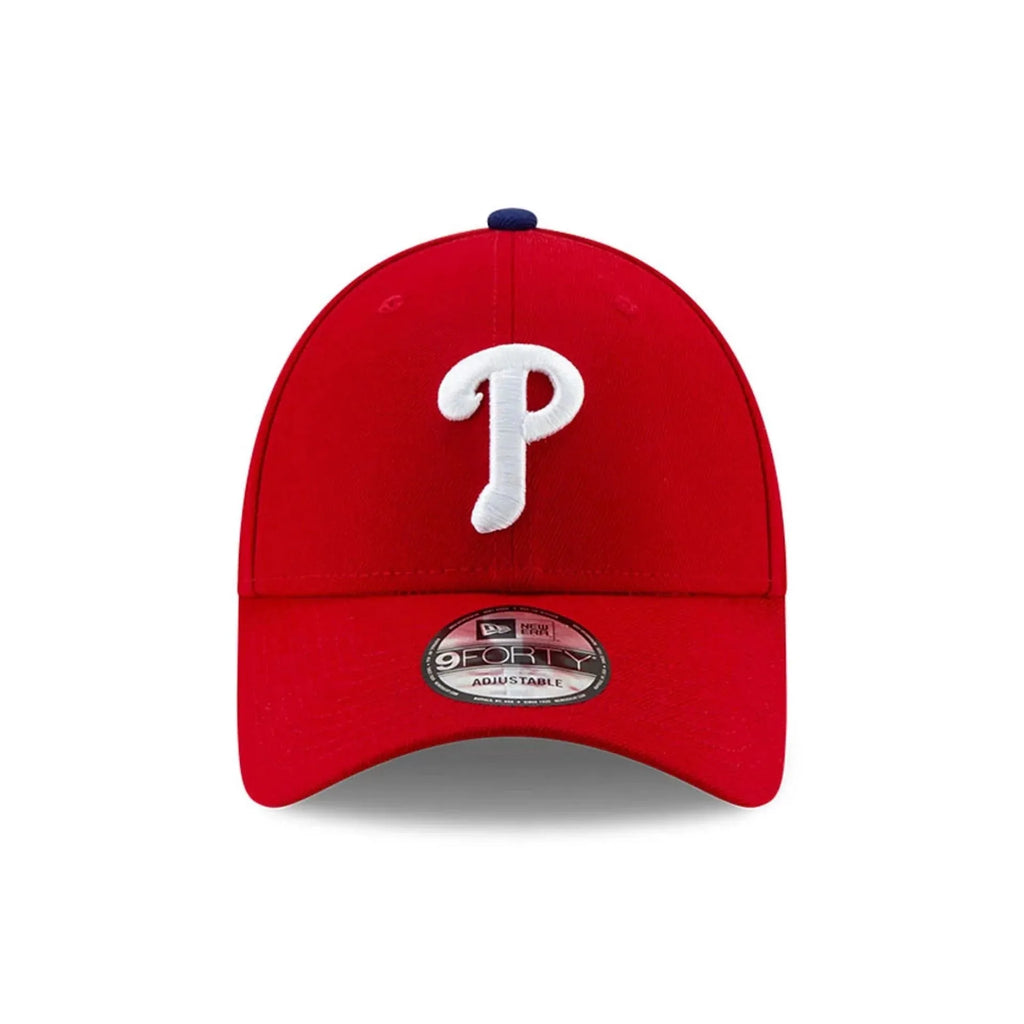NEW ERA 9FORTY LEAGUE ESSENTIAL PHILADELPHIA PHILLIES RED CAP - FAM