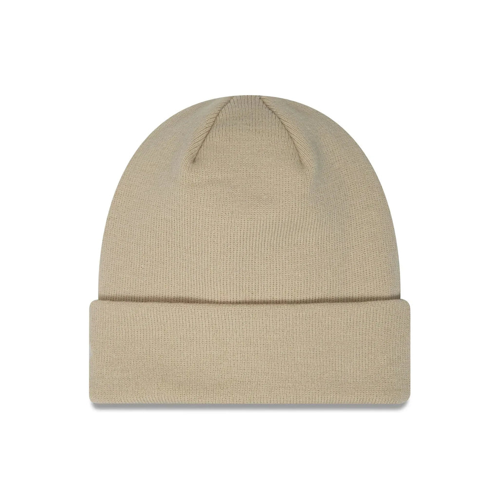 NEW ERA NEW YORK YANKEES ESSENTIAL CUFF BEIGE KNIT - FAM