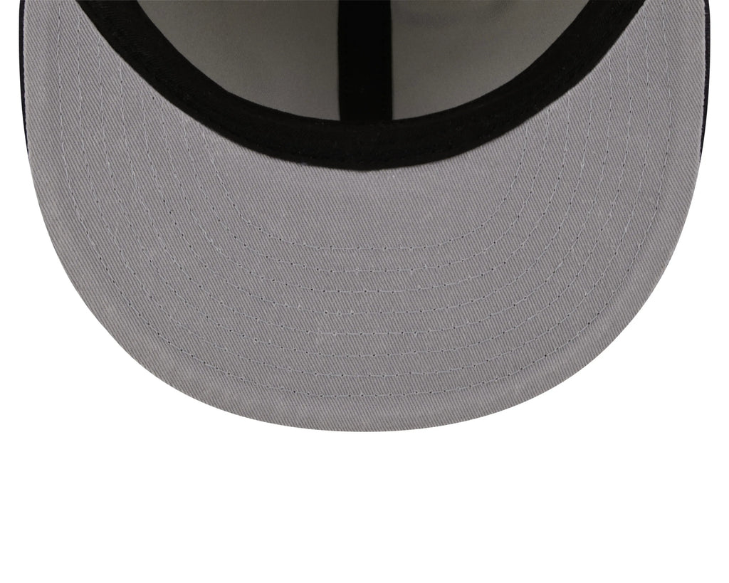 NEW ERA RC9FIFTY OF MLB DETROIT TIGERS CHROME DENIM STRAPBACK CAP