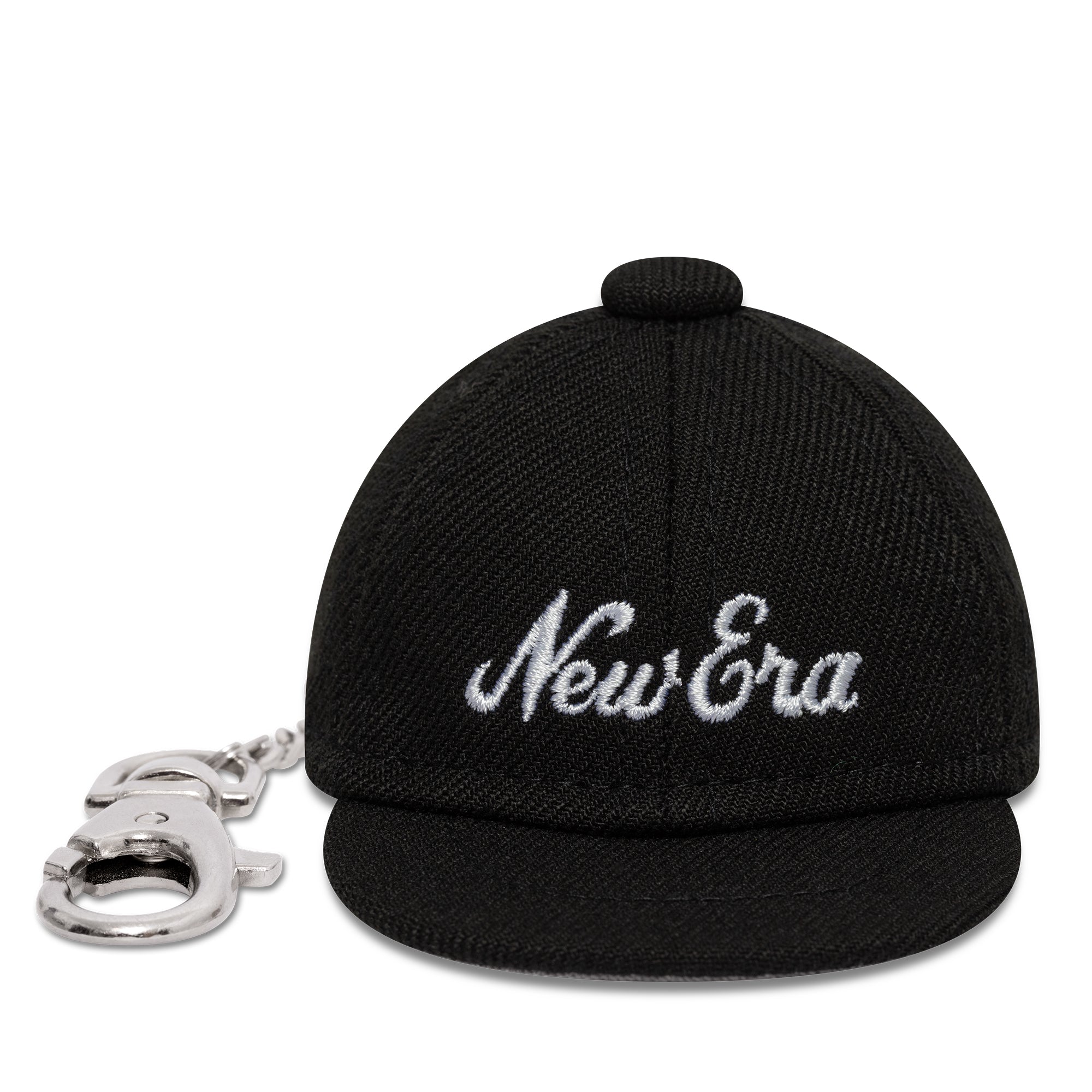 NEW ERA MINI CAP KEYCHAIN BLACK