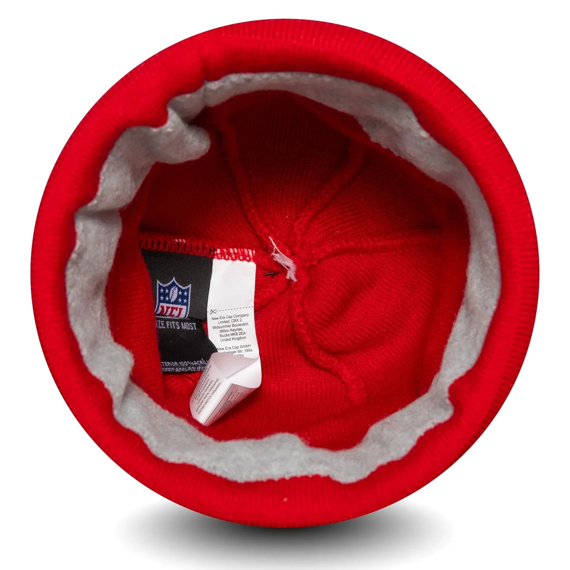 NEW ERA NFL TAMPA BAY BUCCANEERS RED KNIT - FAM