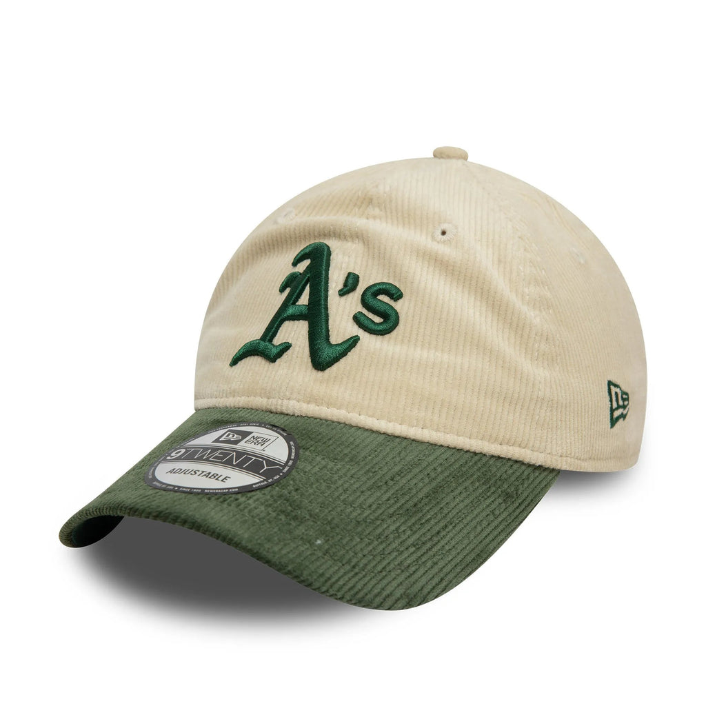 NEW ERA 9TWENTY MLB OAKLAND ATHLETICS BLOCK CORD TWO TONE CAP - FAM