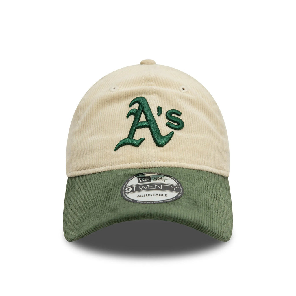 NEW ERA 9TWENTY MLB OAKLAND ATHLETICS BLOCK CORD TWO TONE CAP - FAM