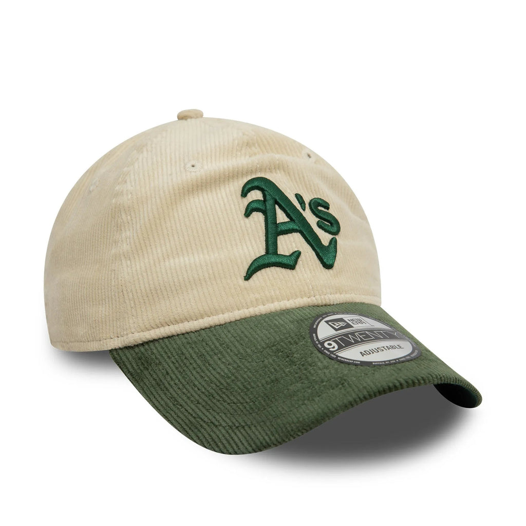 NEW ERA 9TWENTY MLB OAKLAND ATHLETICS BLOCK CORD TWO TONE CAP - FAM