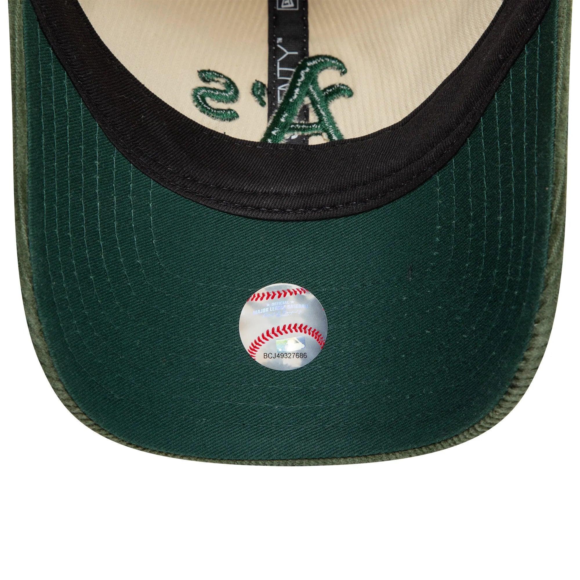 NEW ERA 9TWENTY MLB OAKLAND ATHLETICS BLOCK CORD TWO TONE CAP - FAM