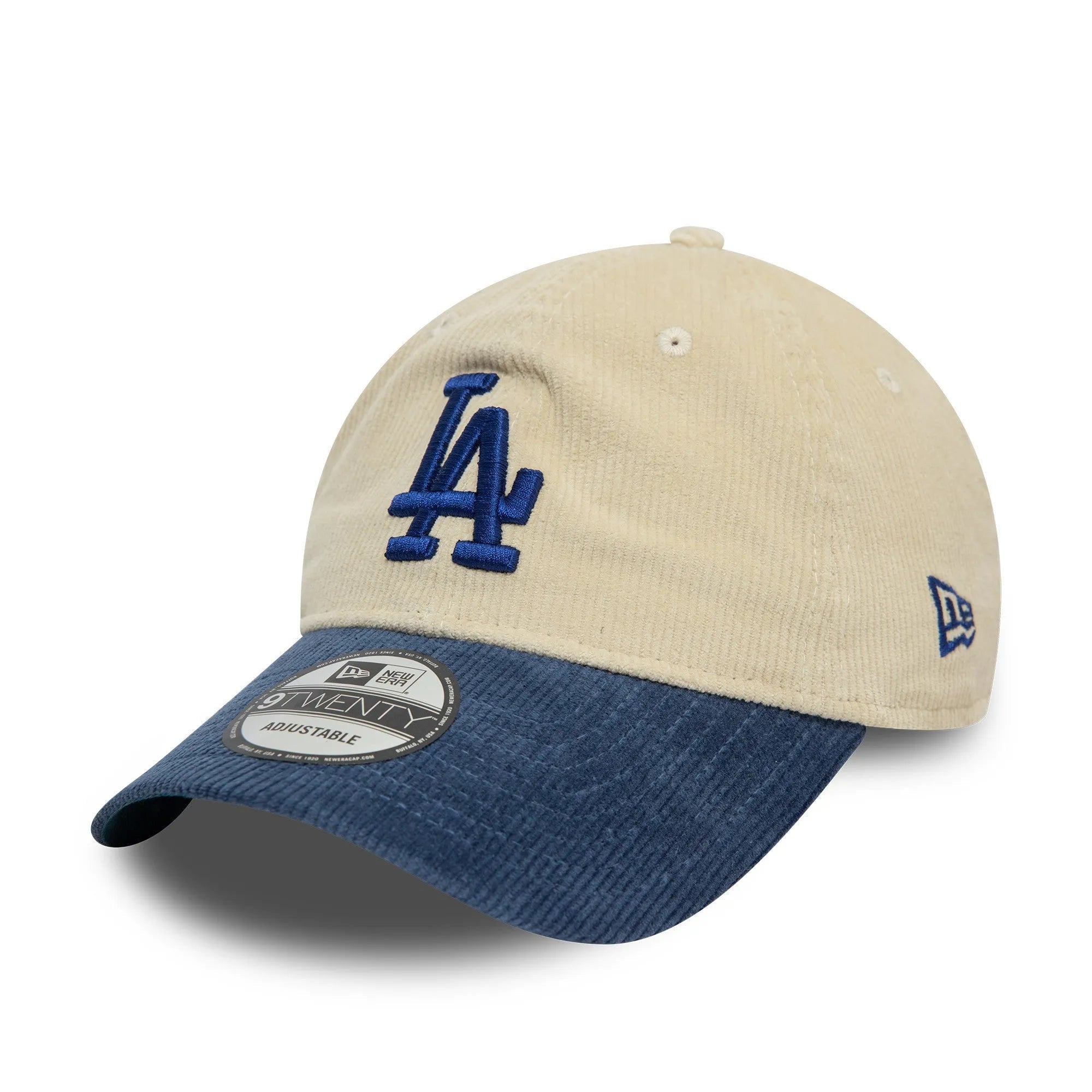 NEW ERA 9TWENTY MLB LOS ANGELES DODGERS BLOCK CORD TWO TONE CAP - FAM