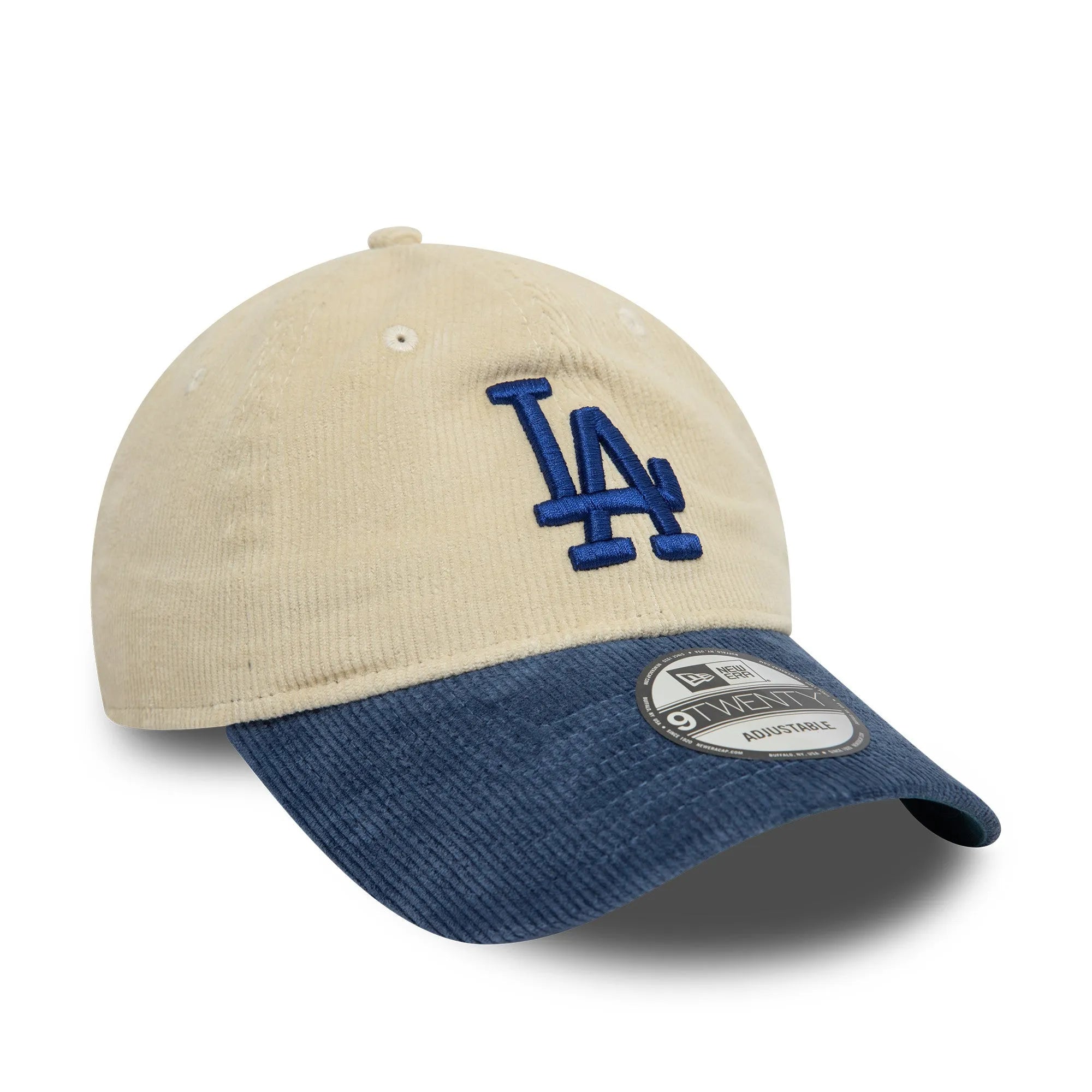NEW ERA 9TWENTY MLB LOS ANGELES DODGERS BLOCK CORD TWO TONE CAP - FAM