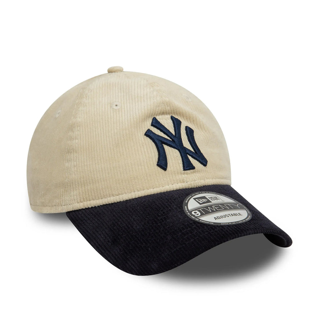 NEW ERA 9TWENTY MLB NEW YORK YANKEES BLOCK CORD TWO TONE CAP - FAM