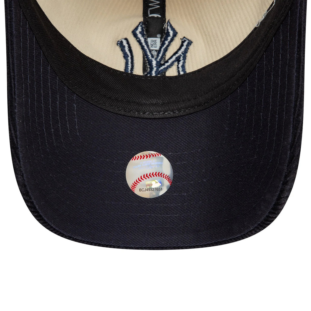 NEW ERA 9TWENTY MLB NEW YORK YANKEES BLOCK CORD TWO TONE CAP - FAM
