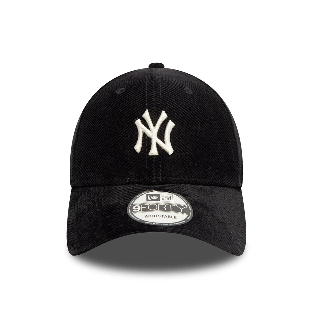 NEW ERA 9FORTY MLB NEW YORK YANKEES BLACK CORD CAP - FAM