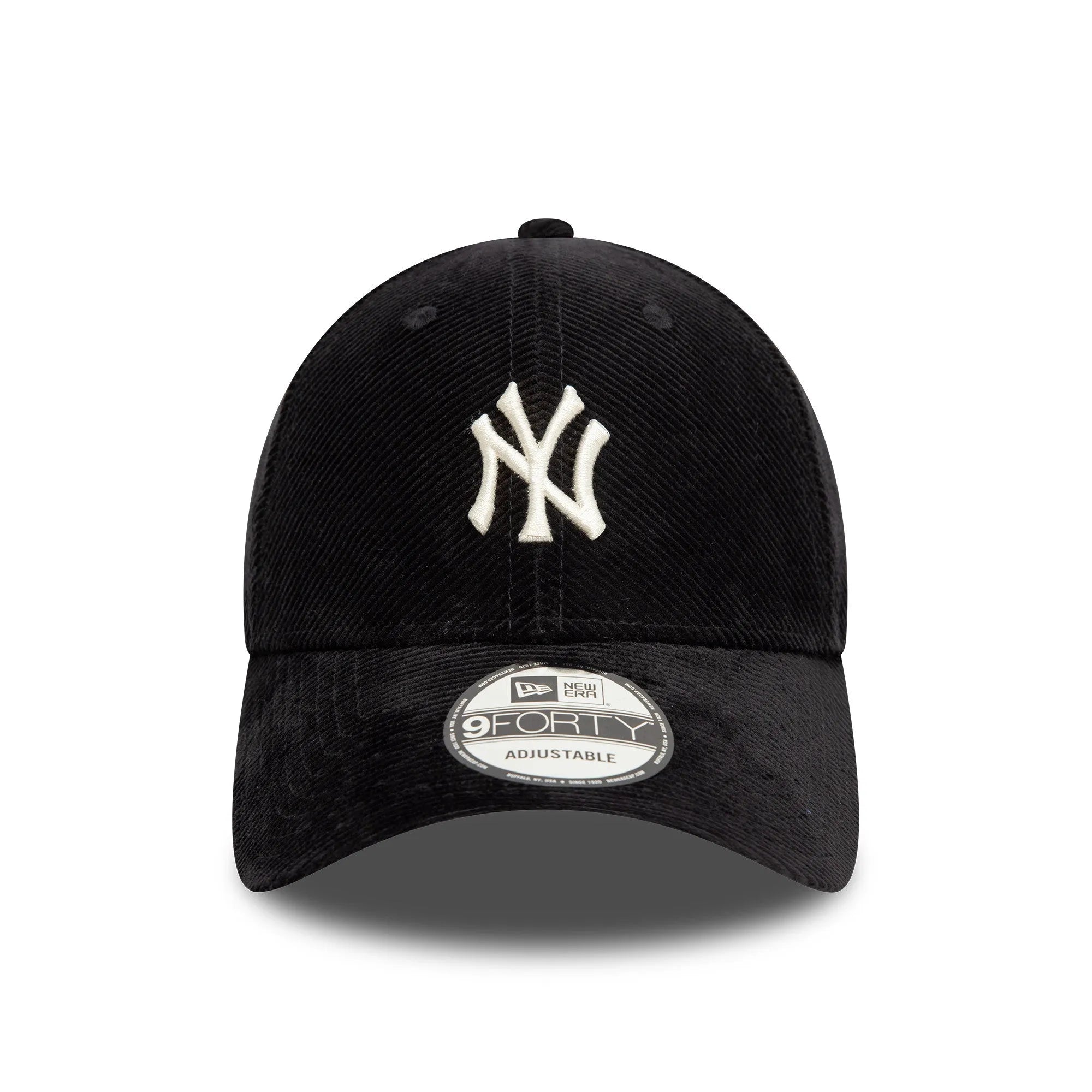 NEW ERA 9FORTY MLB NEW YORK YANKEES BLACK CORD CAP - FAM