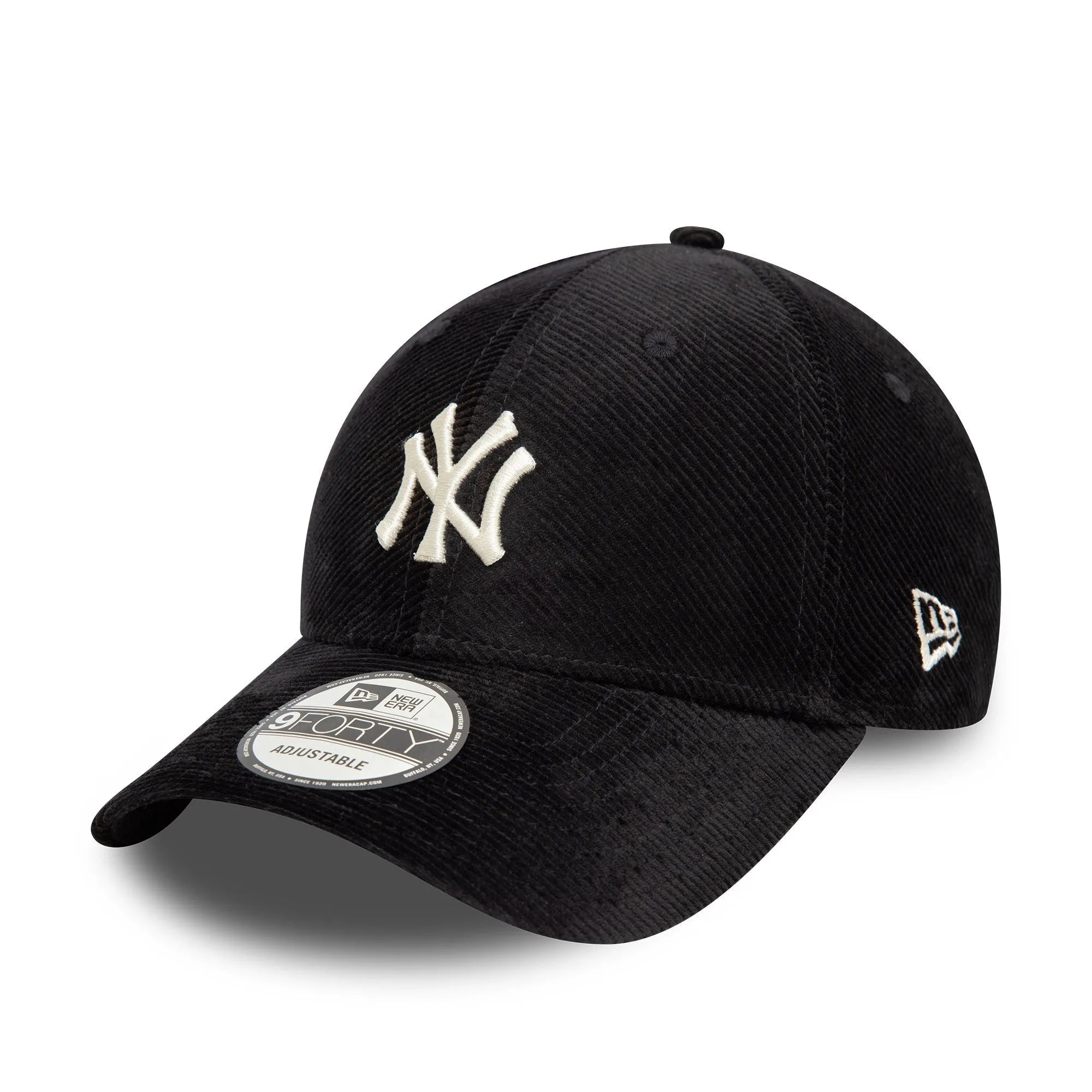 NEW ERA 9FORTY MLB NEW YORK YANKEES BLACK CORD CAP - FAM
