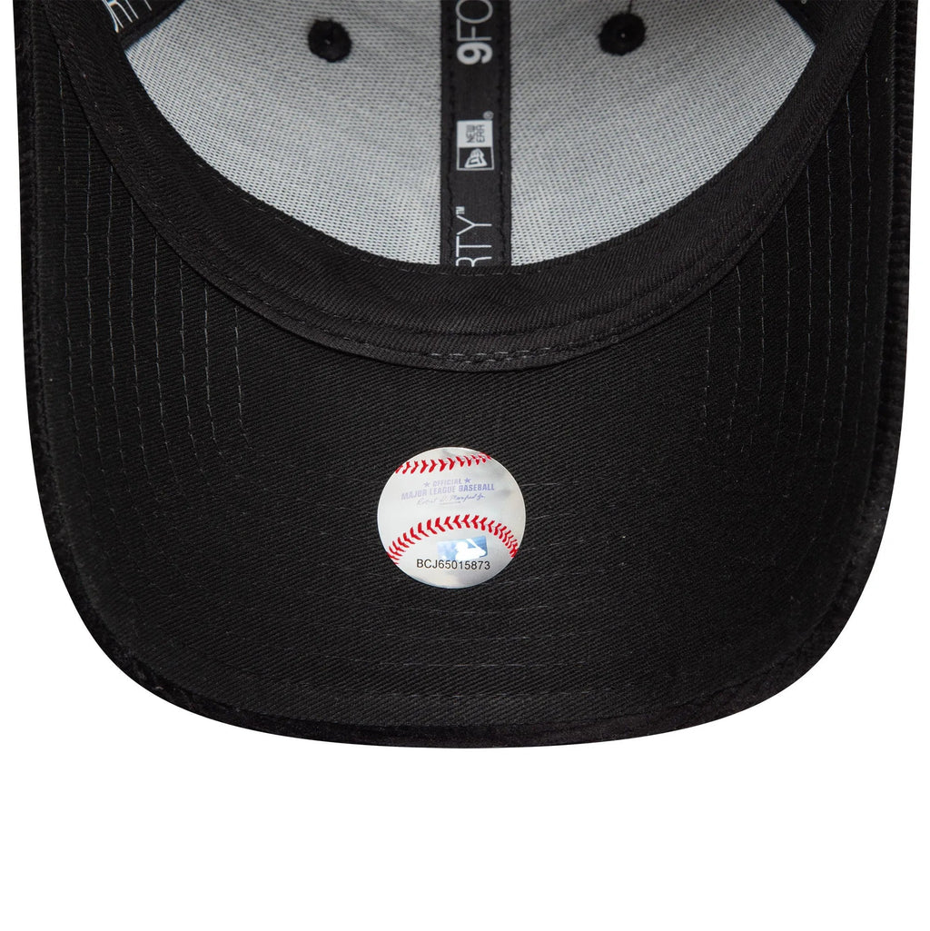 NEW ERA 9FORTY MLB NEW YORK YANKEES BLACK CORD CAP - FAM