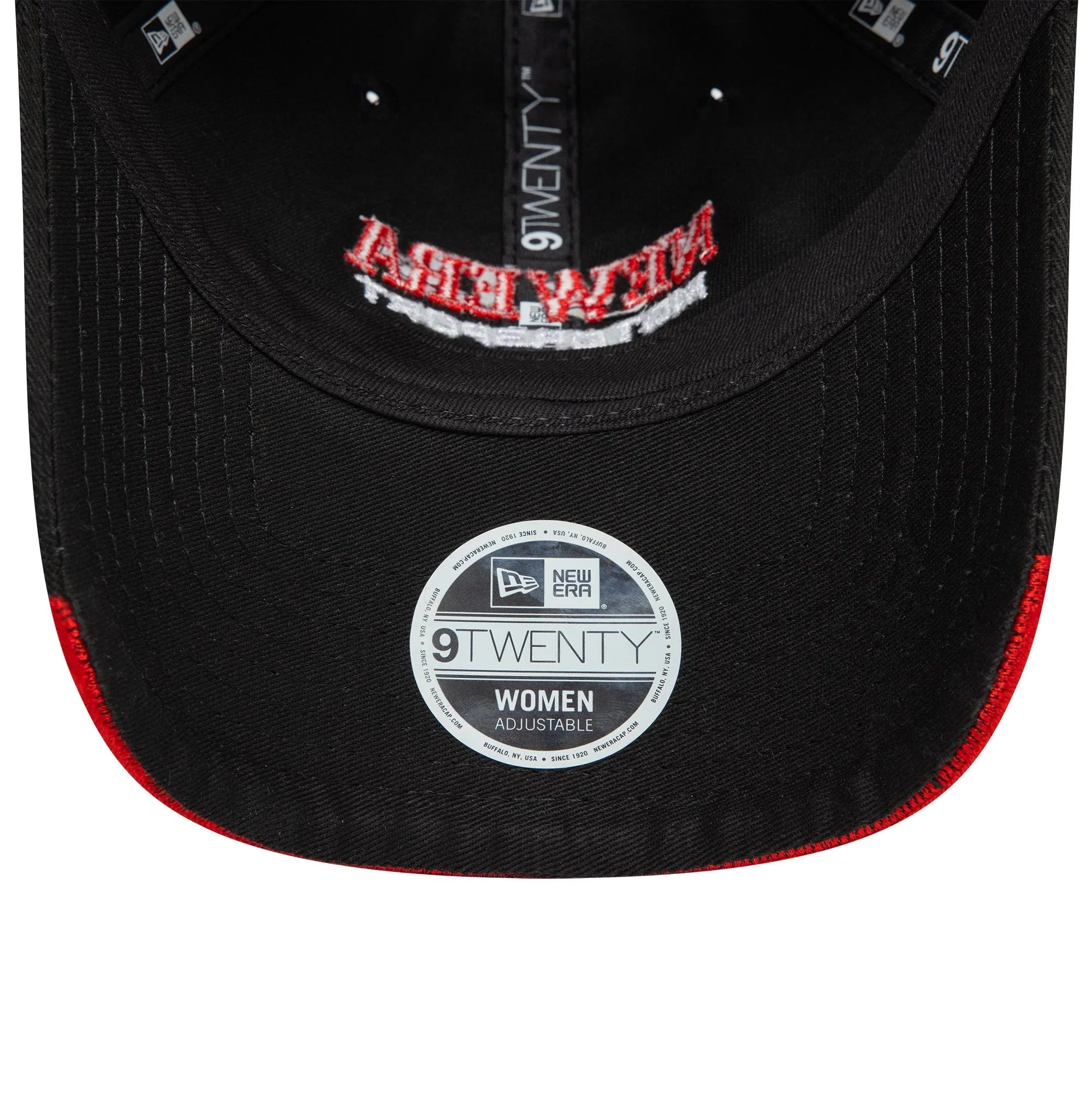 NEW ERA 9TWENTY WMNS NEW ERA MOTORSPORT FLAME VISOR BLACK CAP - FAM