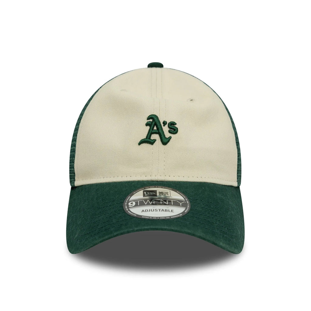 NEW ERA 9TWENTY WMNS TRUCKER MLB OAKLAND ATHLETICS TWO TONE CAP - FAM