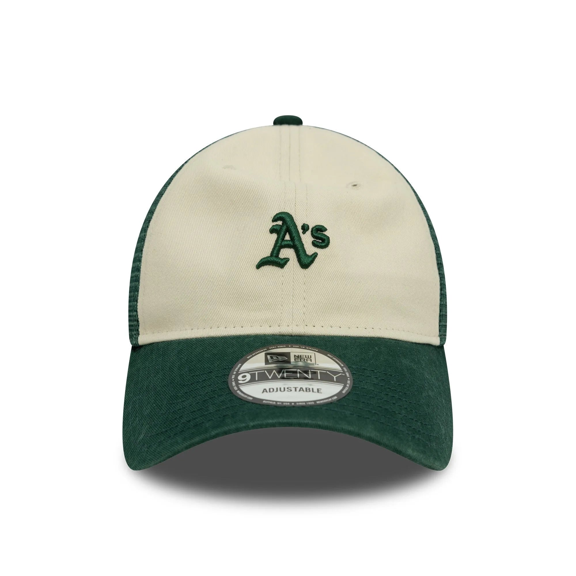 NEW ERA 9TWENTY WMNS TRUCKER MLB OAKLAND ATHLETICS TWO TONE CAP - FAM