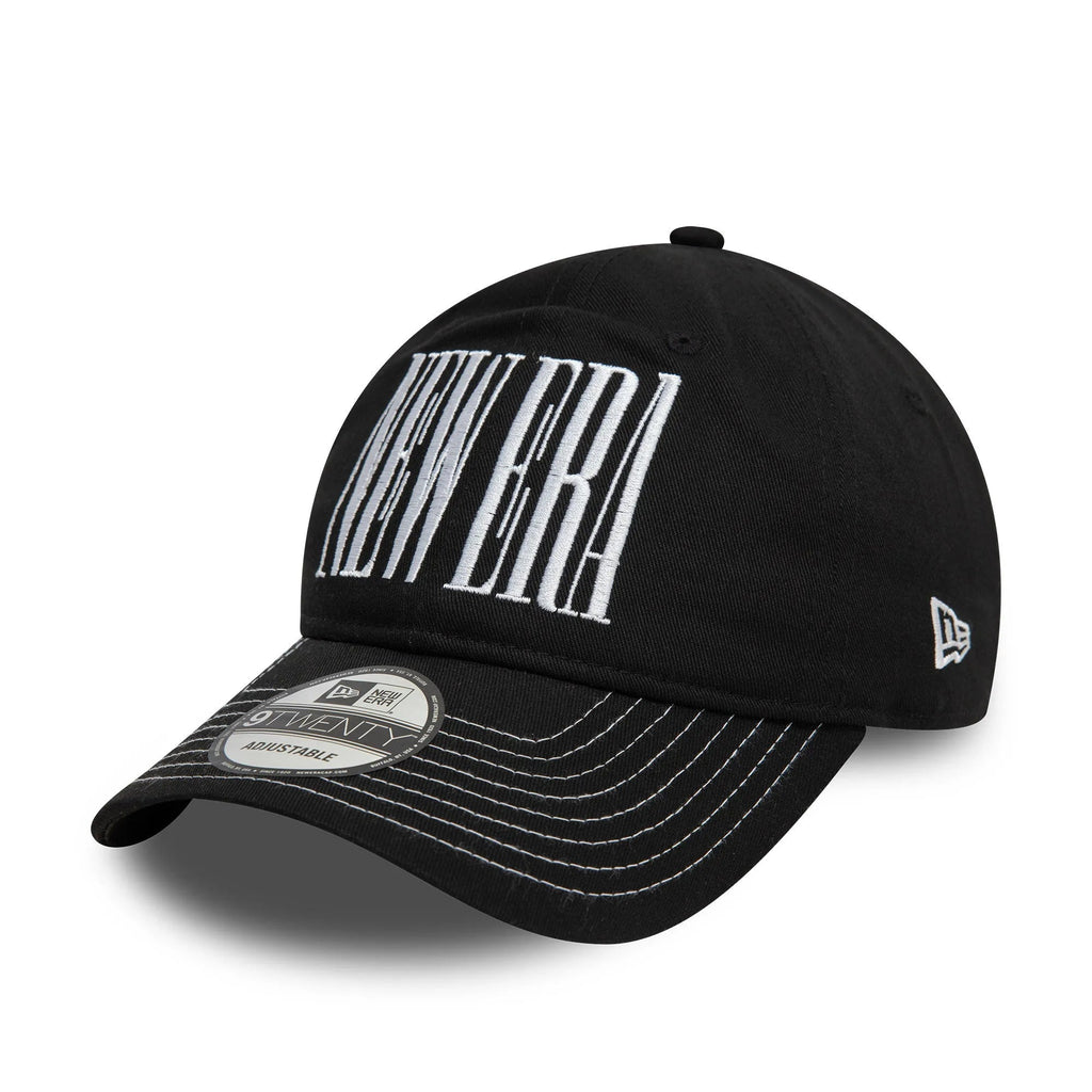 NEW ERA 9TWENTY NEW ERA WORDMARK BLACK CAP - FAM