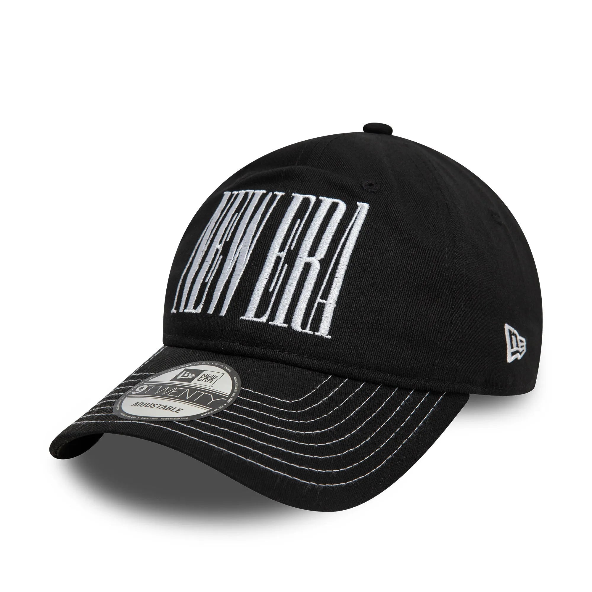 NEW ERA 9TWENTY NEW ERA WORDMARK BLACK CAP - FAM