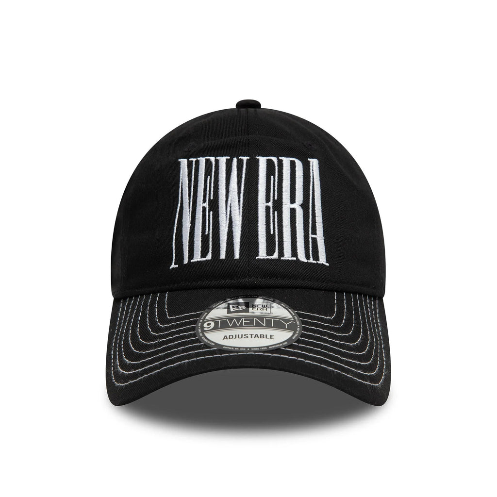 NEW ERA 9TWENTY NEW ERA WORDMARK BLACK CAP - FAM