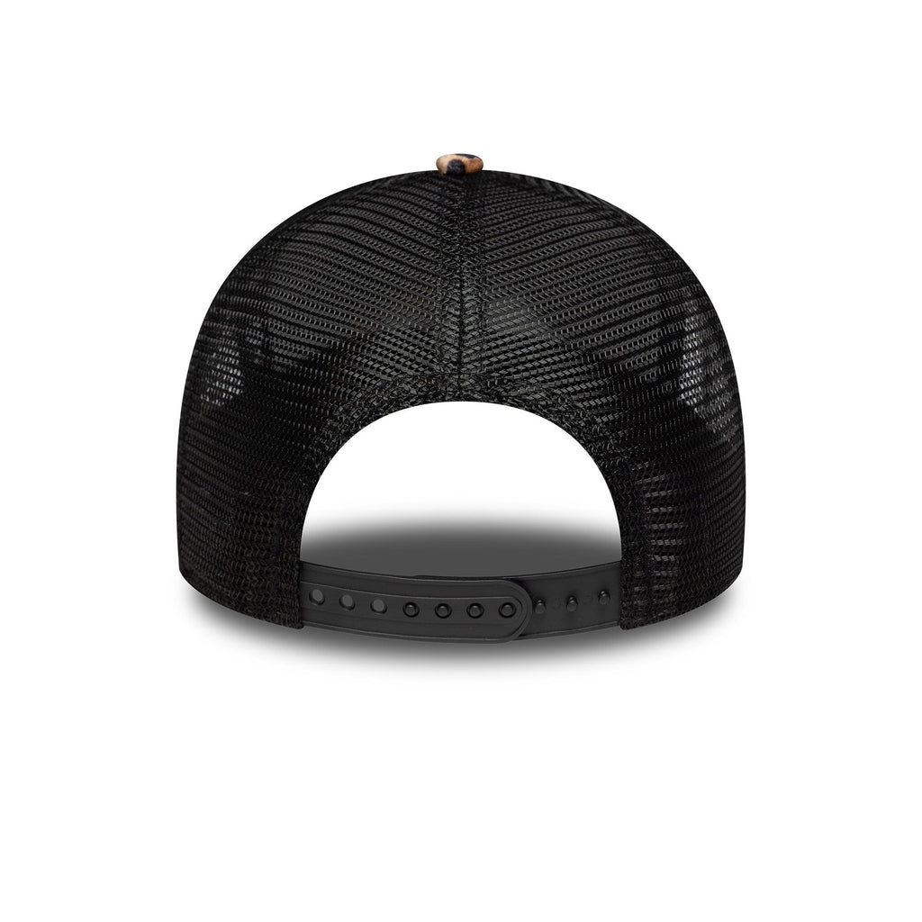 NEW ERA WOMEN LEOPARD / 9FORTY A-FRAME TRUCKER CAP
