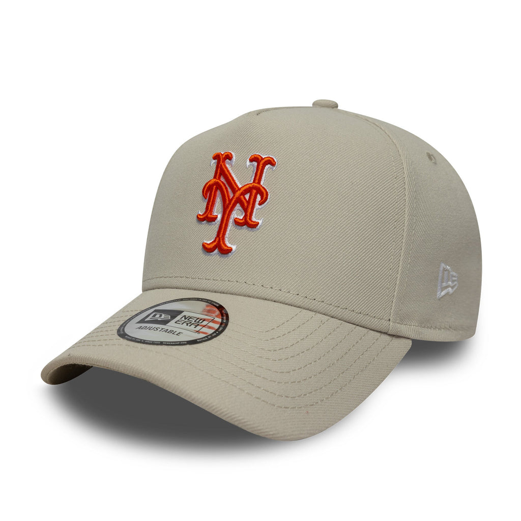 NEW YORK METS MLB BEIGE UV / NEW ERA 9FORTY E-FRAME