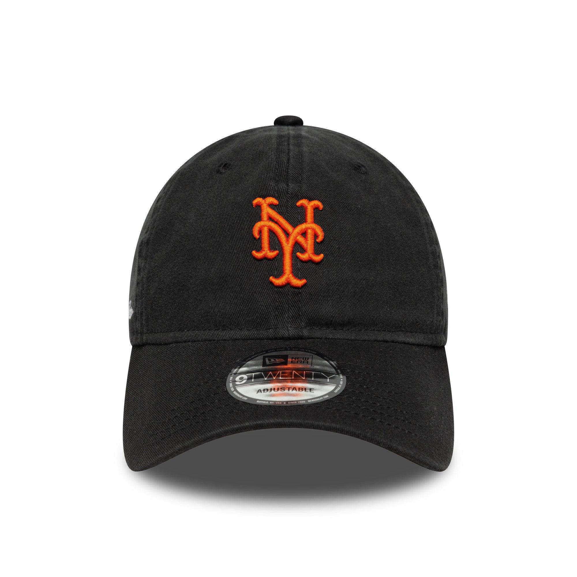 NEW YORK METS MLB WASHED BLACK / NEW ERA 9TWENTY CAP