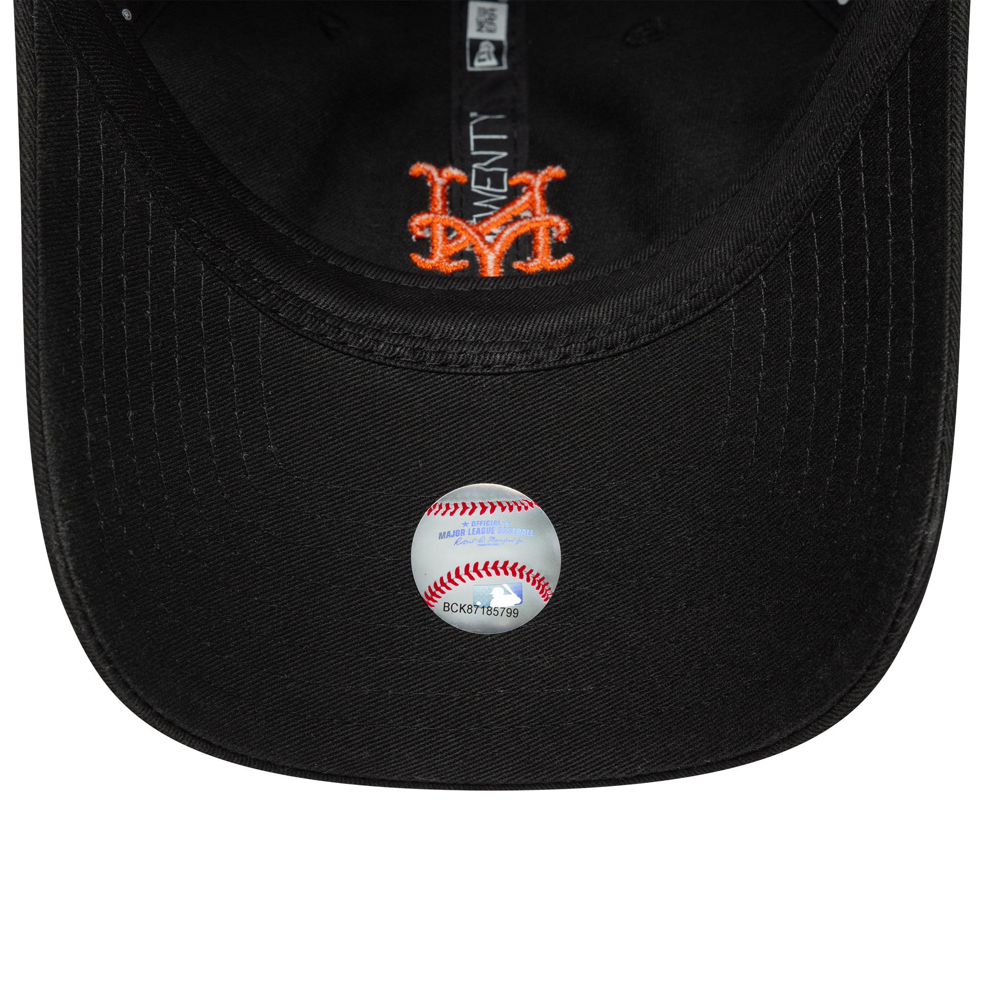 NEW YORK METS MLB WASHED BLACK / NEW ERA 9TWENTY CAP