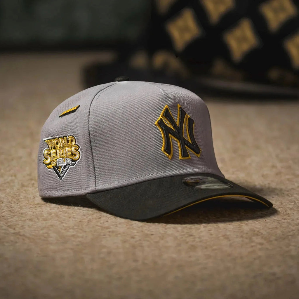 NEW ERA 9FORTY NEW YORK YANKEES WORLD SERIES 2009 TWO TONE / YELLOW UV - FAM