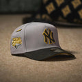 NEW ERA 9FORTY NEW YORK YANKEES WORLD SERIES 2009 TWO TONE / YELLOW UV - FAM