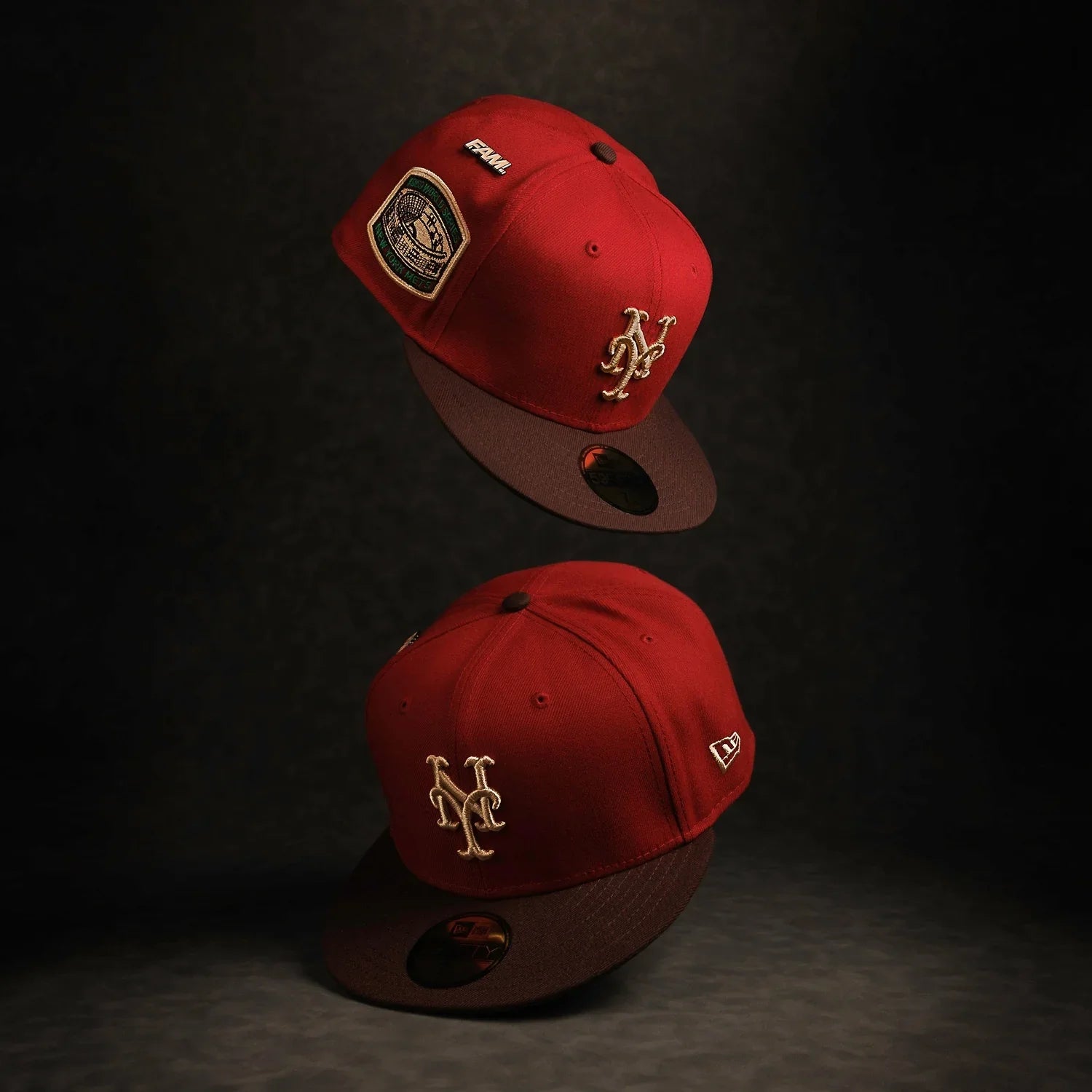 NEW YORK METS RED KELLY GREEN UV / NEW ERA 59FIFTY FITTED CAP