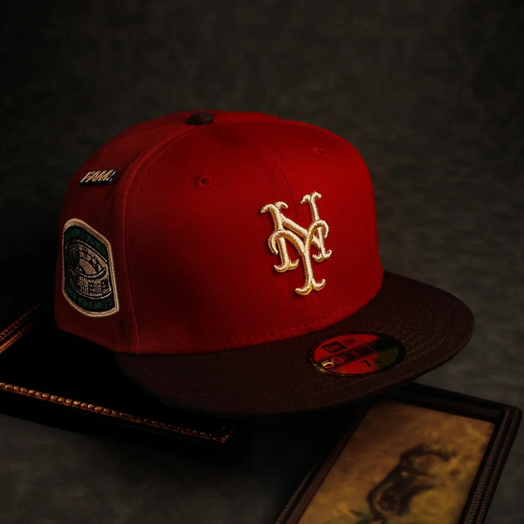 NEW YORK METS RED KELLY GREEN UV / NEW ERA 59FIFTY FITTED CAP