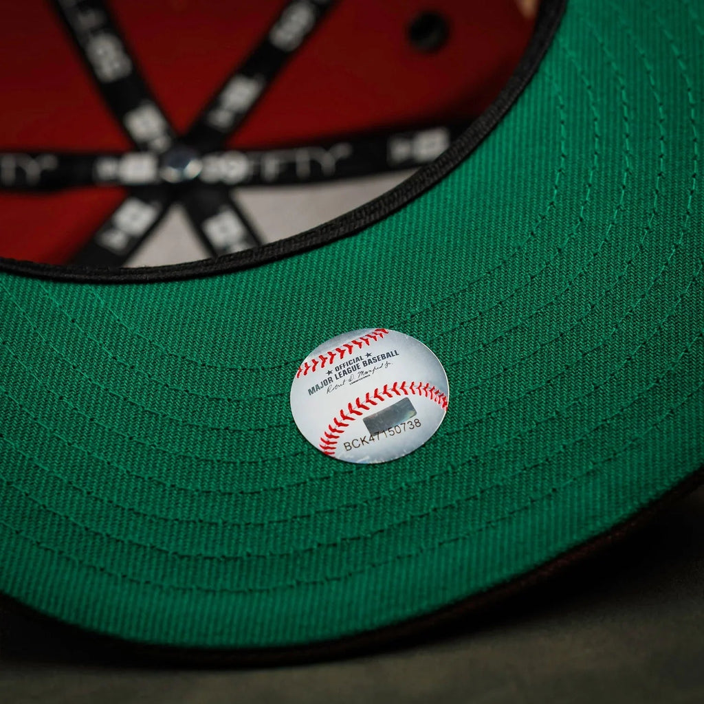 NEW YORK METS RED KELLY GREEN UV / NEW ERA 59FIFTY FITTED CAP
