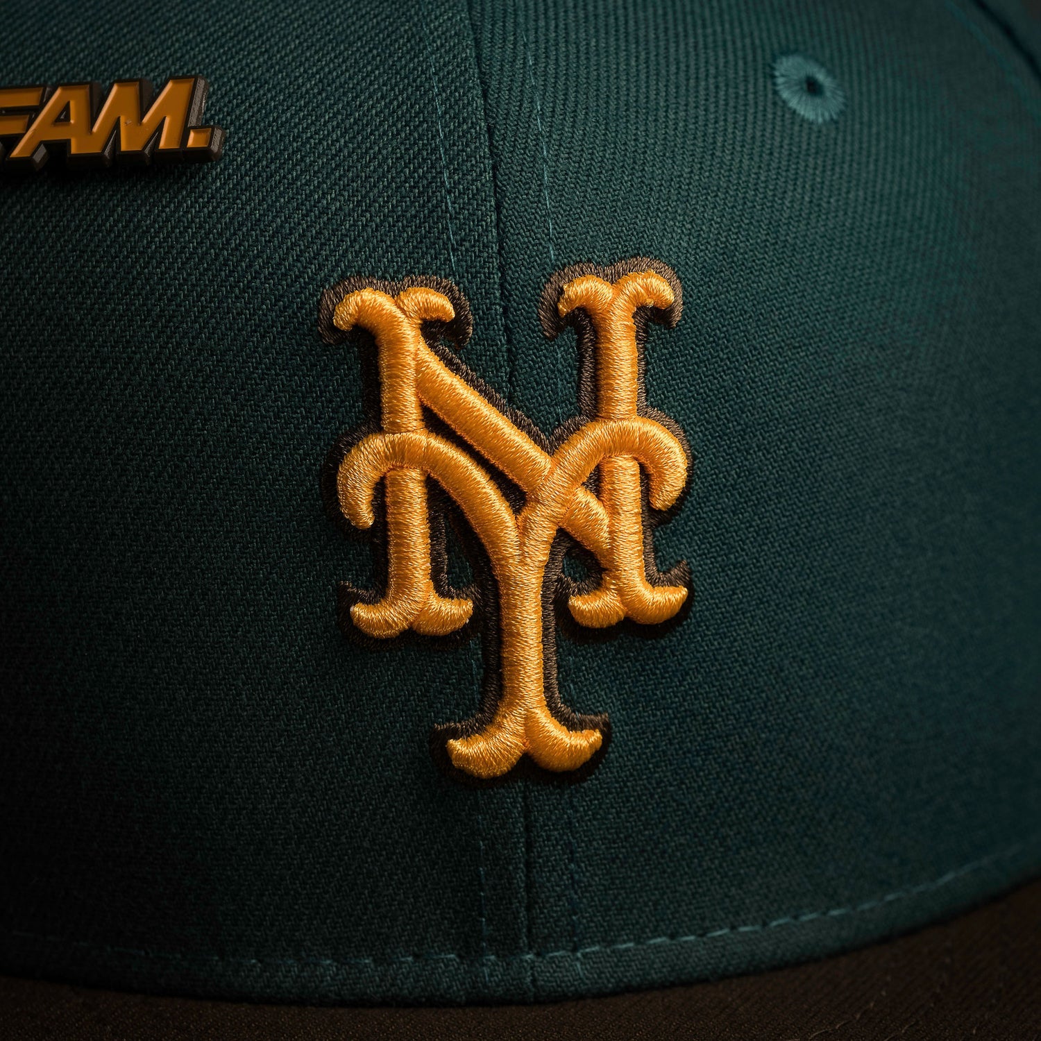 NEW YORK METS MLB GREEN WALNUT TWO TONE ORANGE UV / NEW ERA 59FIFTY CAP