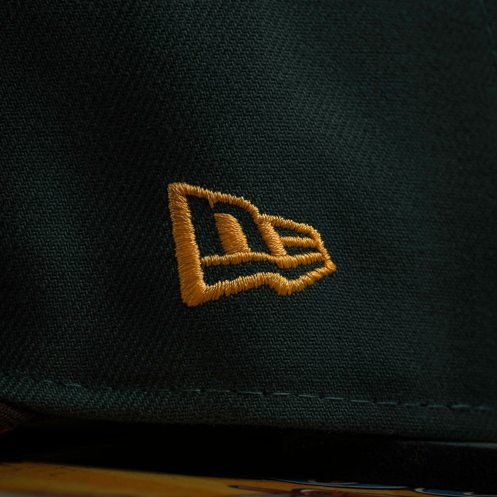 NEW YORK METS MLB GREEN WALNUT TWO TONE ORANGE UV / NEW ERA 59FIFTY CAP