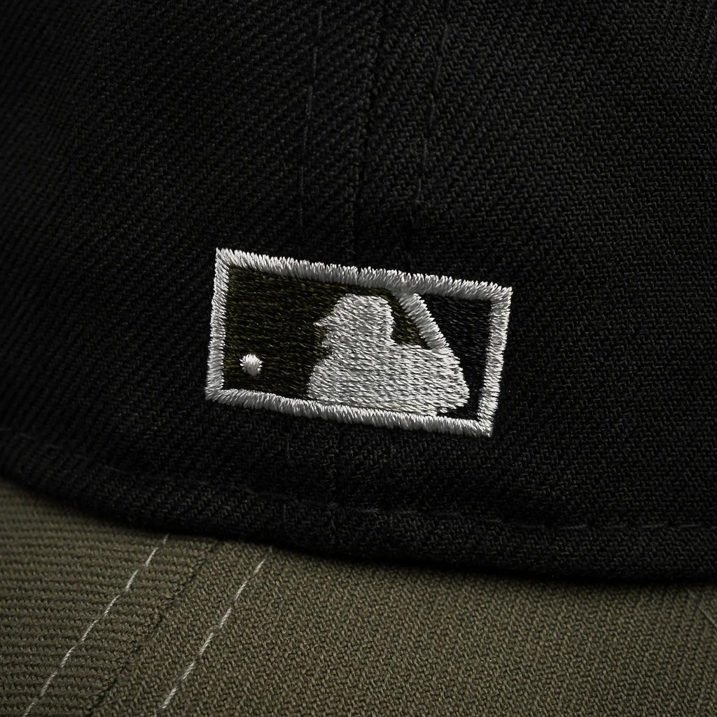 NEW YORK METS MLB BLACK TWO TONE CAMO GREY UV / NEW ERA 59FIFTY FITTED CAP