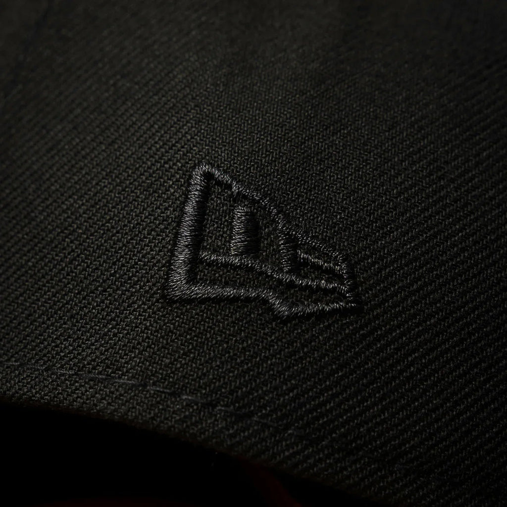 NEW YORK RANGERS NHL BLACK SCARLET UV / NEW ERA 9FORTY A-FRAME
