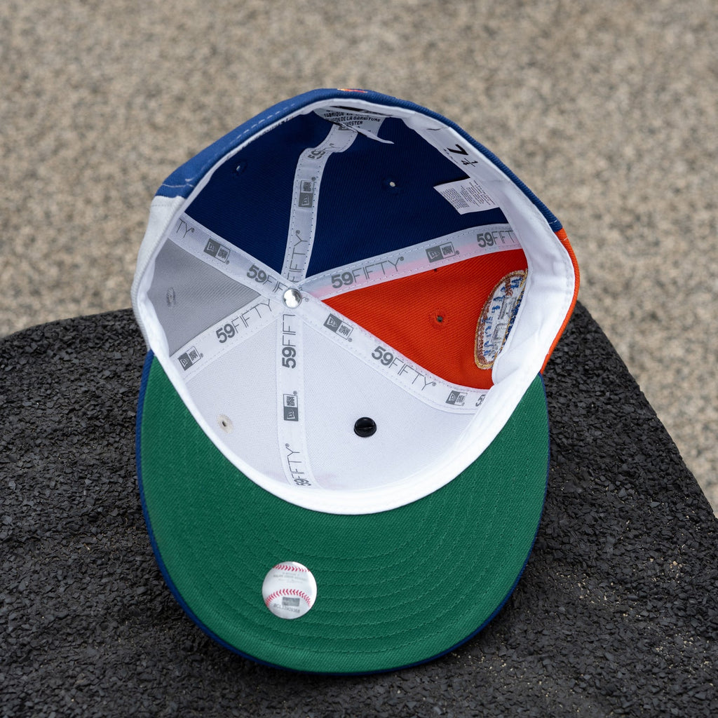 NEW YORK METS MLB CHROME PINWHEEL KELLY GREEN UV / NEW ERA 59FIFTY