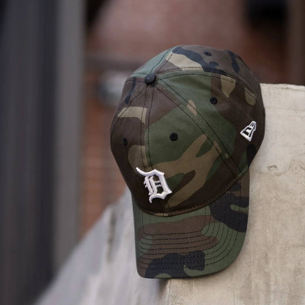 NEW ERA 9TWENTY DETROIT TIGERS MLB CAMO / GRAY UV CAP