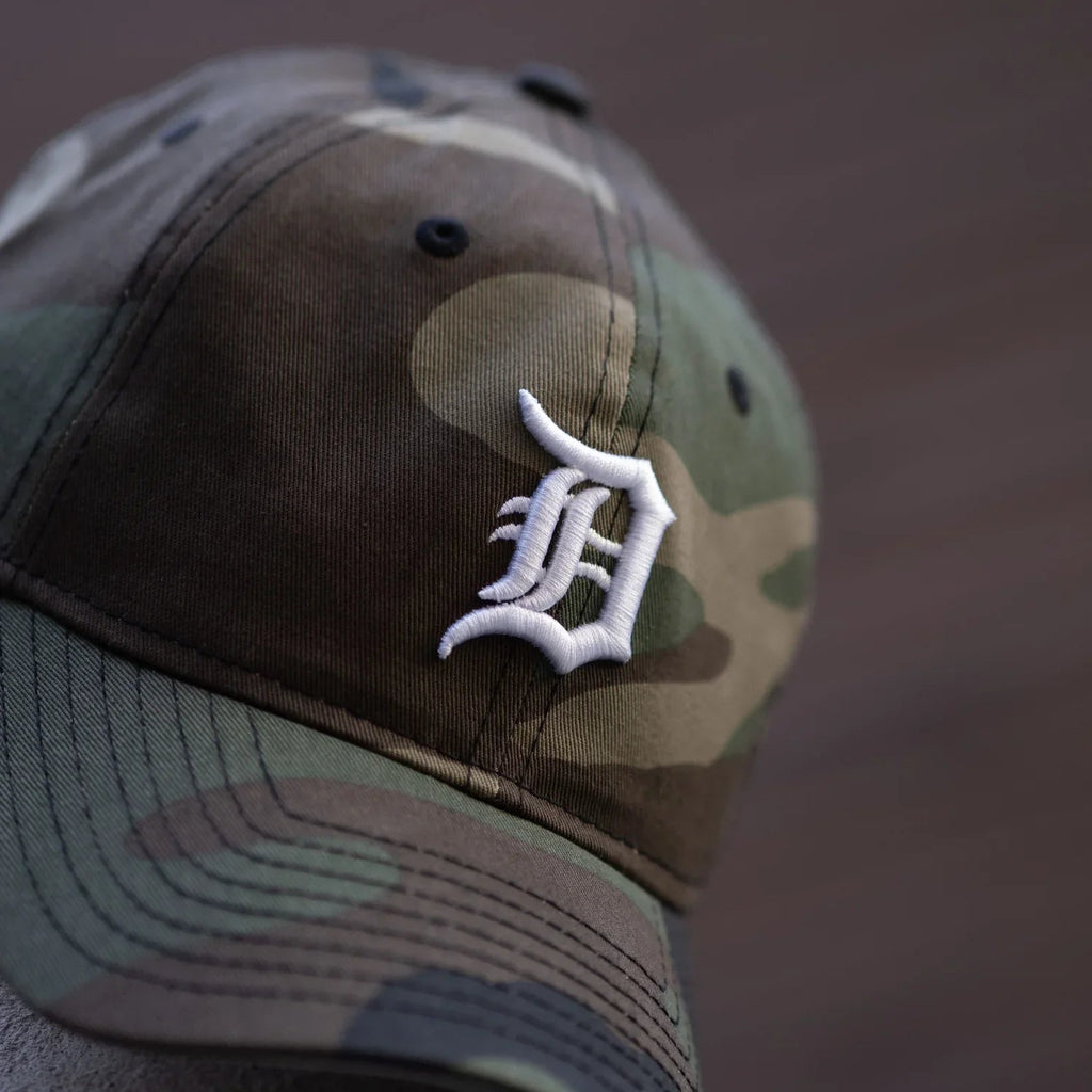 NEW ERA 9TWENTY DETROIT TIGERS MLB CAMO / GRAY UV CAP