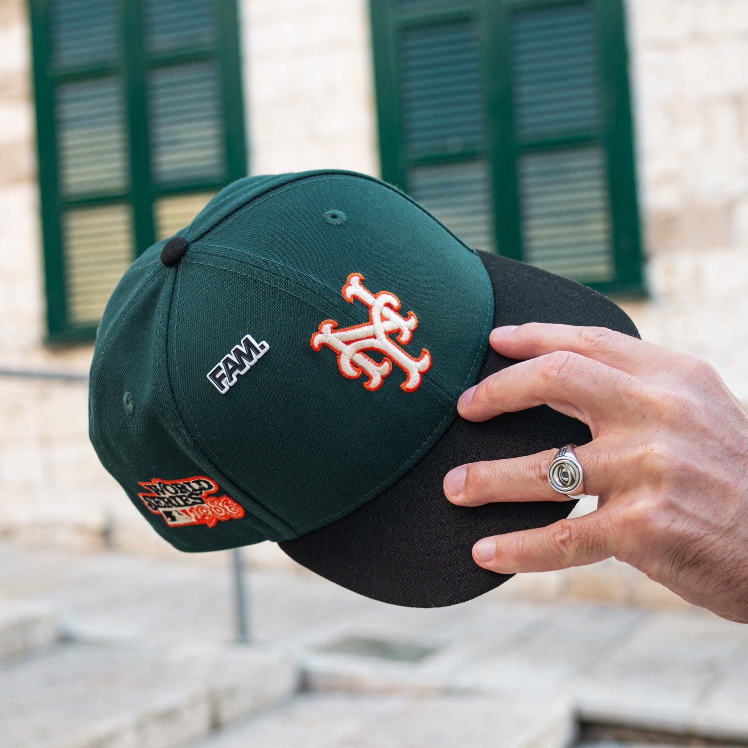 NEW YORK METS MLB GREEN GRAY TWO TONE UV / NEW ERA 59FIFTY FITTED CAP
