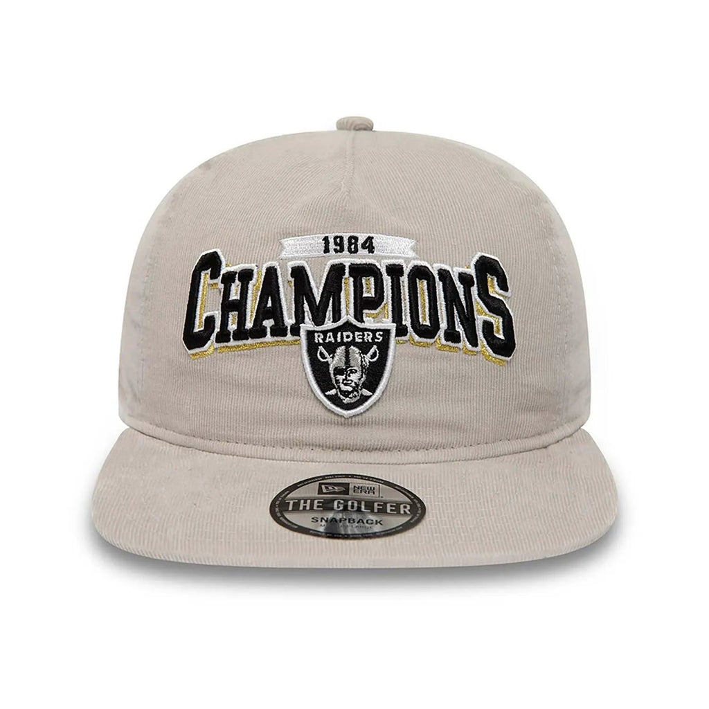 NEW ERA LEAGUE CHAMPIONS GOLFER LAS VEGAS RAIDERS CAP - FAM